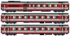 LS Models 40800DC SNCF GC Personenwagen-Set 3-tlg. Ep.4 