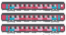 LS Models 40995 SNCF OUIGO Reiszugwagen-Set 3-tlg Ep.6 