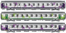 LS Models 41221 SNCF Personenwagen-Set 3-tlg. Ep.6 