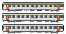 LS Models 41999 3er Set Personenwagen Vtu A10+2x B11 SN