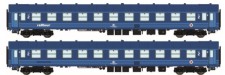 LS Models 42401 SNCB Personenwagen-Set 2-tlg. Ep.4b 