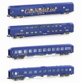 LS Models 97002N CNL Nachtzugwagen-Set 4-tlg Ep.5 Set 1 