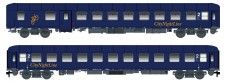 LS Models 97039N 2er Set Nachtzugwagen Bcvmh + Bdcm CNL, 