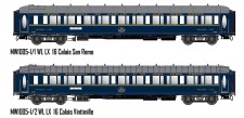 LS Models MW1005-1 CIWL Reisezugwagen-Set 2-tlg. Ep.2 