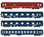 LS Models MW1904 SNCB INT 1439/1440 Wagen-Set 4-tlg Ep.4 