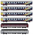 LS Models MW2301 6er Set Nachtzugwagen Urlaubs-Express,  