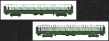 LS Models MW40947 ETAT Personenwagen-Set 2-tlg. Ep.2b 