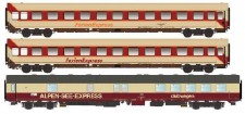 LS Models PI9600 FerienExpress Wagen-Set 3-tlg. Ep.4/5 