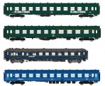 LS Models PIR92018 SNCB Personenwagen-Set 4-tlg. Ep.3/4 
