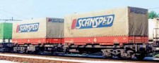 ACME 40372 DSB Containerwagen Sgnss 60 Ep.4/5 