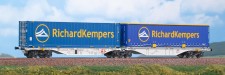 ACME 40381 HUPAC Gelenk-Containertragwagen Ep.5/6 
