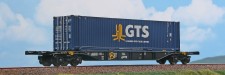 ACME 40410 Typ Sgnss 60, GTS mit 40ft Container 
