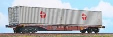 ACME 40428 Touax Containertragwagen Sgnss 60 Ep.5/6 