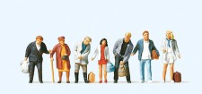 Preiser 10400 Stehende Fahrgäste für Bus und Bahn 