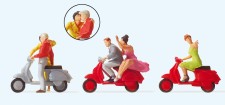 Preiser 10607 Vespa-Fahrer 