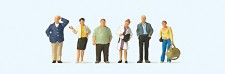 Preiser 10734 Wartende Bahnreisende 