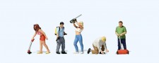 Preiser 10810 Gartenarbeit 