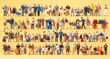 Preiser 13000 Bahnpersonal, Reisende, Passanten. 100 