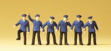 Preiser 14012 Bahnpersonal DB 