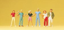 Preiser 14065 Jugendliche Passanten 