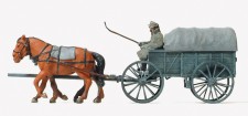 Preiser 16570 Leichter Heeresfeldwagen Hf1, bespannt. 