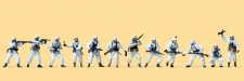 Preiser 16604 Infanterie, kämpfend. Winteruniform. 