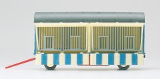 Preiser 21019 Käfigwagen Zirkus Krone, offen.