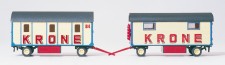 Preiser 21050 Mannschaftswagen mit 3 Abteilen, Pack-
