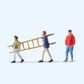 Preiser 28281 Kinder mit Leiter 