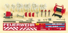Preiser 31010 Feuerwehr-Set. Tragkraftspritze, Feuer- 