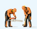 Preiser 44914 Moderne Waldarbeiter (3) 