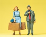 Preiser 45118 Stehende Reisende 