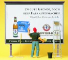 Preiser 45126 Plakattafel, Plakatkleber, Zubehör