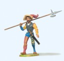 Preiser 52300 Landsknecht im Marsch, mit Hellebarde