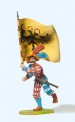 Preiser 52306 Landsknecht stürmend, mit Fahne