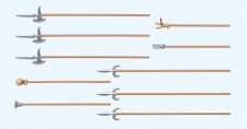 Preiser 52324 Waffenset Landsknechte