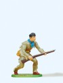 Preiser 54552 Trapper aufspringend, mit Gewehr