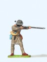 Preiser 54553 Trapper, mit Gewehr schießend