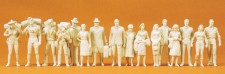 Preiser 65600 Reisende, Passanten, Tramper. 16 unbe- 