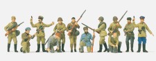 Preiser 72522 Infanteristen und Partisanen UdSSR 