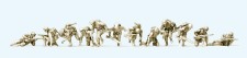 Preiser 72547 US-Infanterie. D-Day 1944. 12 unbemalte 