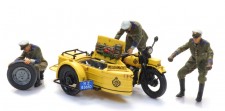 Artitec 10.398 Motorrad mit Beiwg. Pannenhilfe ANWB 