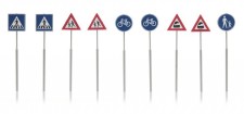 Artitec 316.033 NL Verkehrsschilder: Fußgänger, Fahrrad 