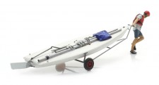 Artitec 387.595 Segelboot Laser mit Figur 