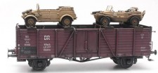 Artitec 487.801.69 Ladung: Eisenbahntransport von Kübelwag 