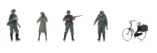 Artitec 5160047 WM Checkpoint + Frau auf dem Fahrrad 