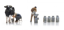 Artitec 5870023 Milchbauern mit Kuh 