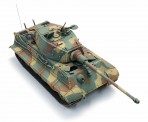 Artitec 6870655 WM Tiger II dreifarbige Tarnung, s.Pz.A 