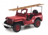 REE Modeles CB-090 Jeep mit Leitern Sapeurs Pompiers 