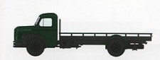 REE Modeles CB-108 Berliet GLC6 Flachpritsche grün 